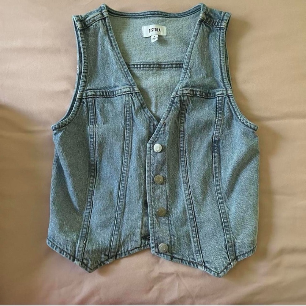 pistola denim vest